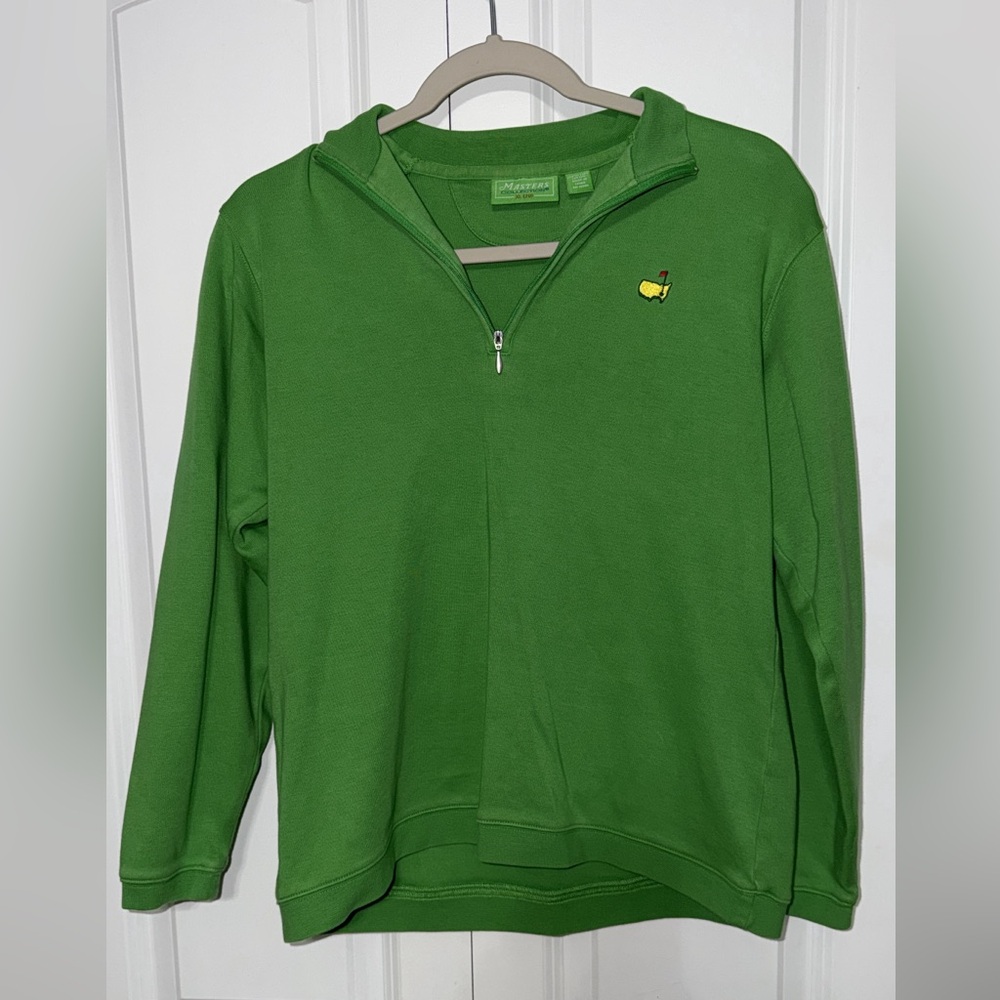 Masters Collection Green Half-Zip Pullover